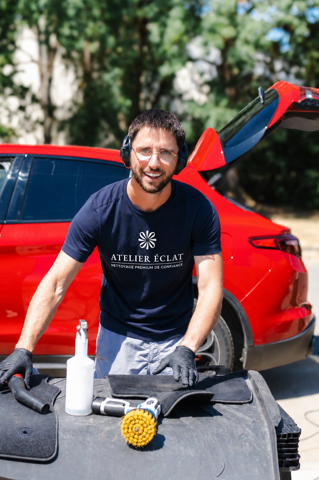 Clément Durand nettoyage vapeur automobile Orléans